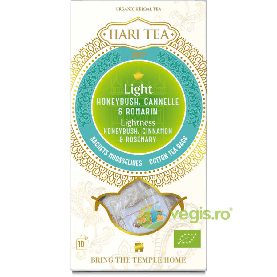 Oferte la Ceai Honeybush cu Scortisoara si Rozmarin Lightness Ecologic/Bio 10dz