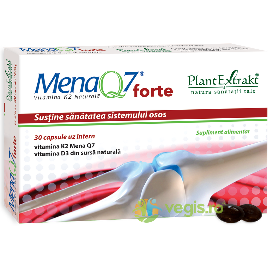 Oferte la Mena Q7 Forte Vitamina K2 Naturala 30cps