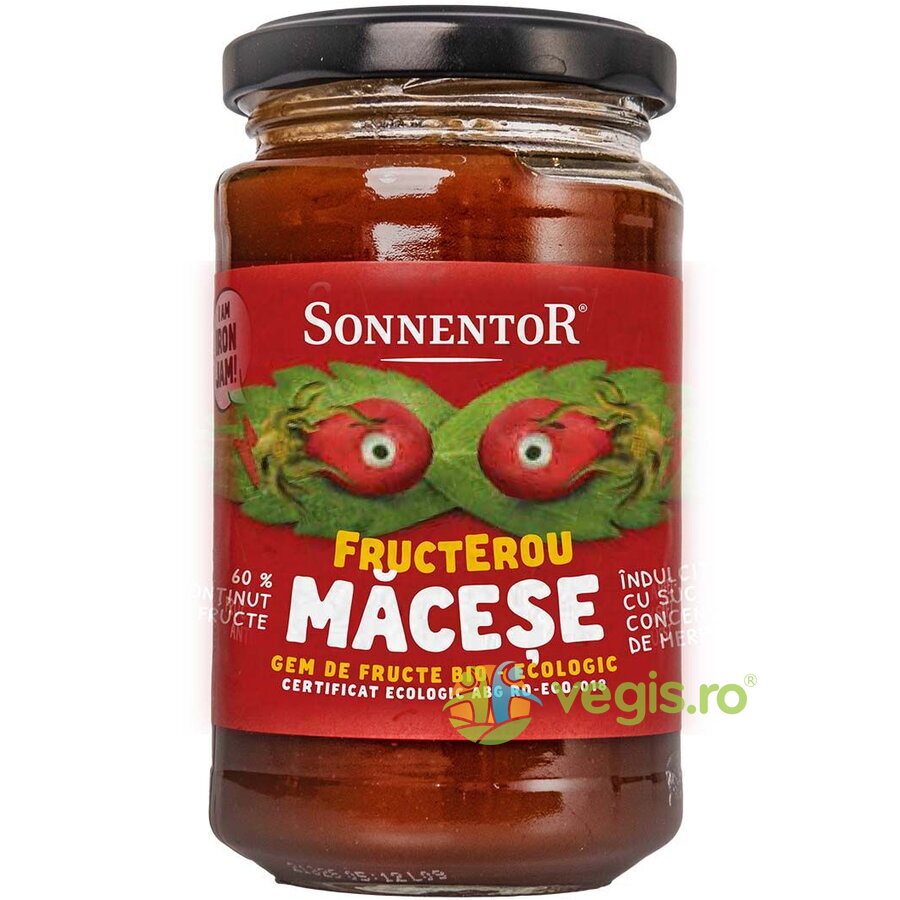 Oferte la Gem de Macese Indulcit cu Suc de Mere Fructerou Ecologic/Bio 250g