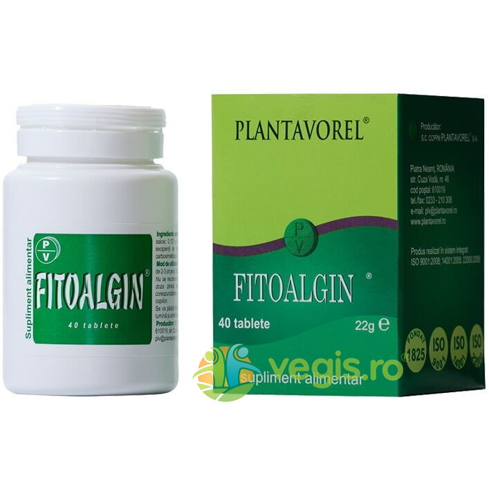Oferte la Fitoalgin 40cpr