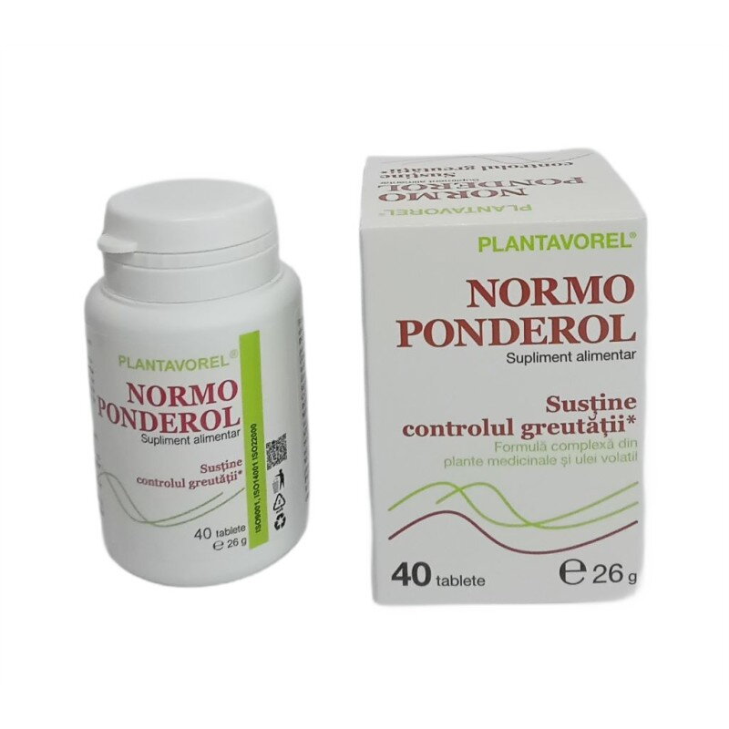 Oferte la Normoponderol 40cpr