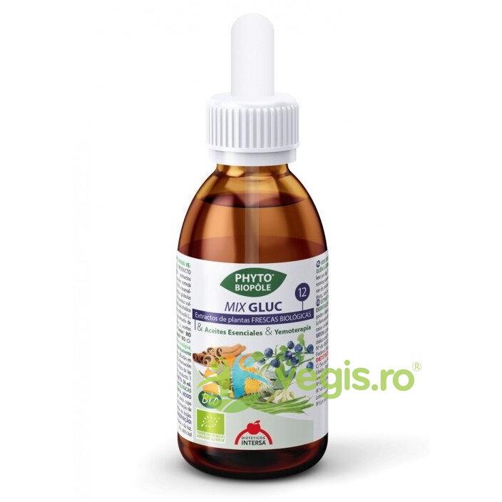Oferte la Mix 12 din Plante Metabolismul Glucozei - Diabet Ecologic/Bio 50ml