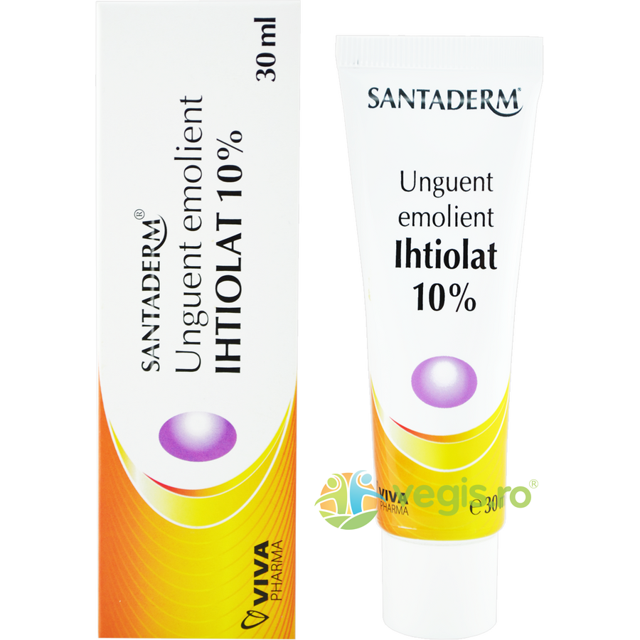 Oferte la Unguent Emolient Ihtiolat 10% Santaderm 30ml