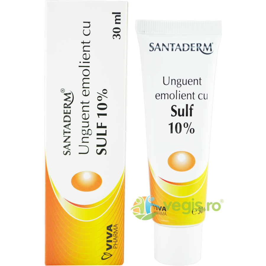 Oferte la Unguent Emolient cu Sulf 10% Santaderm 30ml