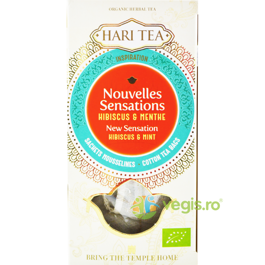 Oferte la Ceai cu Hibiscus si Menta New Sensation Ecologic/Bio 10dz