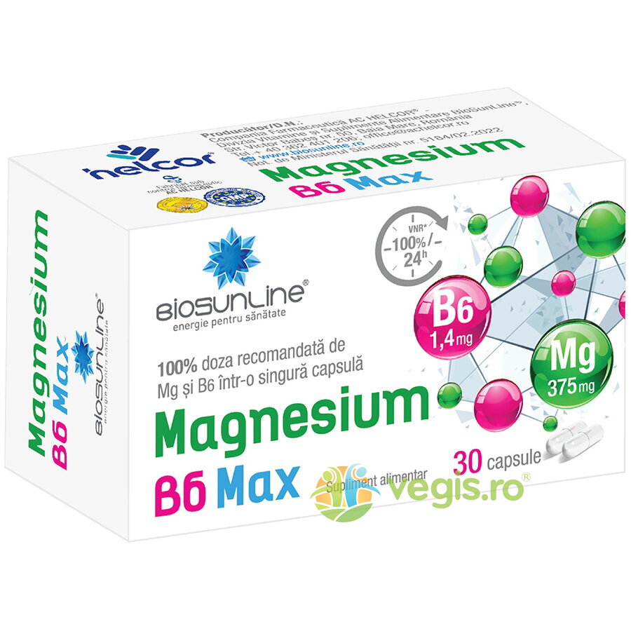 Oferte la Magnesium B6 Max 30cps