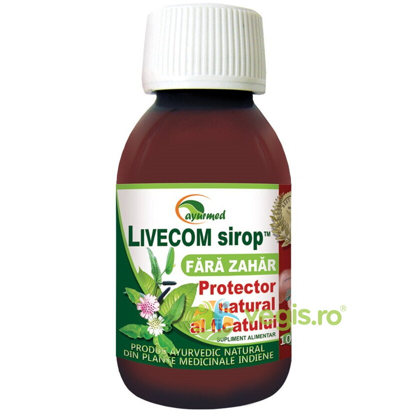 Oferte la Livecom Protector Hepatic Sirop fara Zahar 100ml