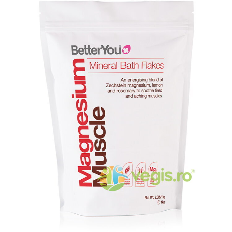 Oferte la Fulgi de Baie cu Magneziu pentru Muschi 1kg