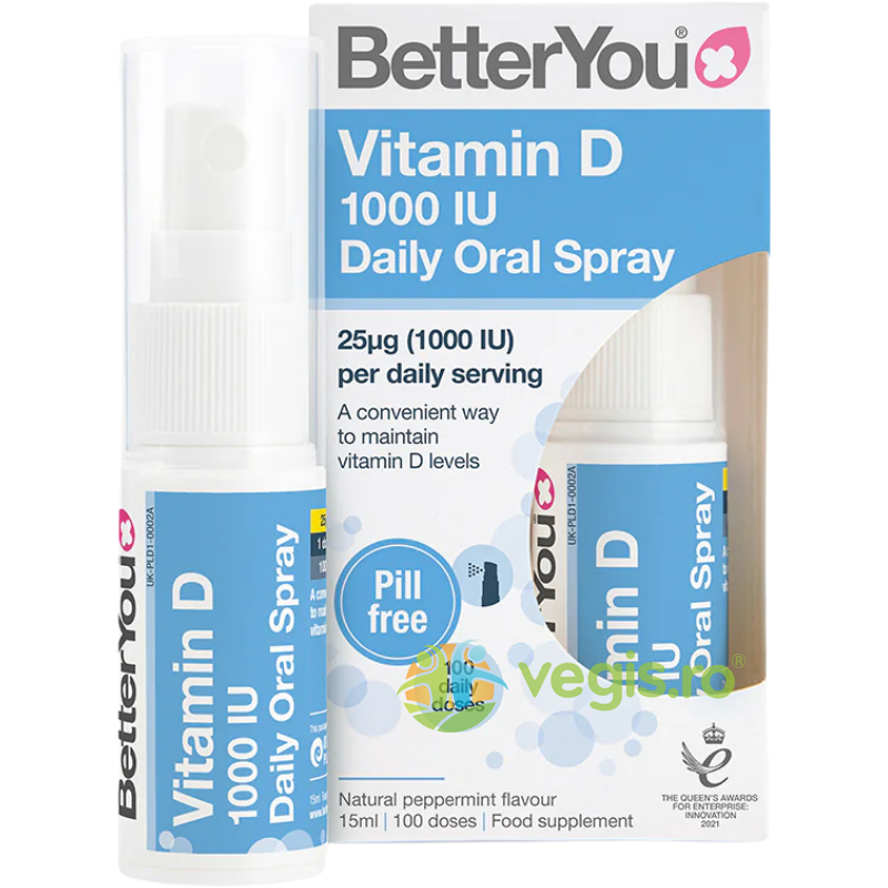 Oferte la Vitamina D1000 Spray Oral 15ml