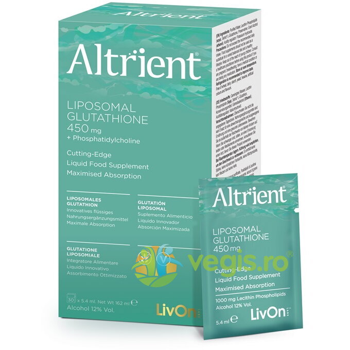 Oferte la Glutathione Lipozomal 450mg 30 pliculete Livon Labs,