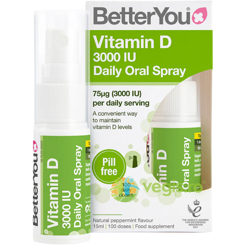 Oferte la Vitamina D3000 Spray Oral 15ml