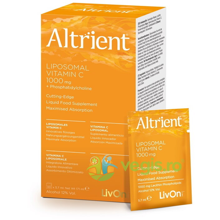 Oferte la Vitamina C Lipozomala 1000mg 30 pliculete Livon Labs,