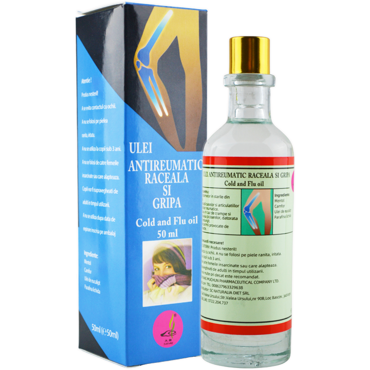 Oferte la Ulei Antireumatic Raceala si Gripa Uz Extern 50ml