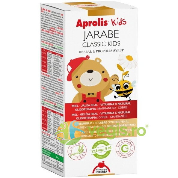 Oferte la Sirop pentru Copii cu Propolis si Plante Classic Kids 180ml