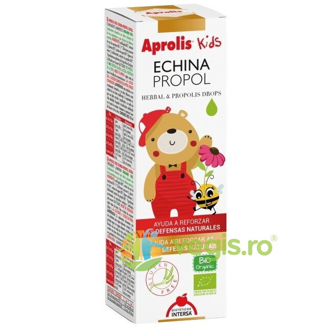 Oferte la Picaturi pentru Copii cu Propolis si Plante Echina Propol Ecologice/Bio 50ml