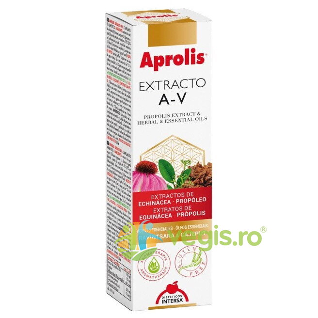 Oferte la Extract A-V de Propolis, Plante si Uleiuri Esentiale 30ml