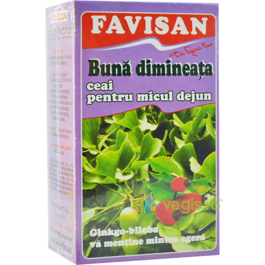Oferte la Ceai Buna Dimineata cu Ginkgo Biloba 20dz