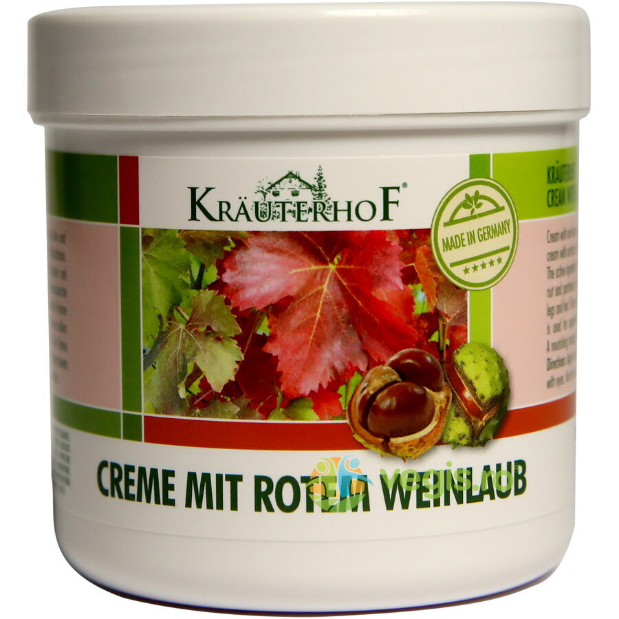 Oferte la Crema cu Castane si Vita de Vie Rosie 250ml