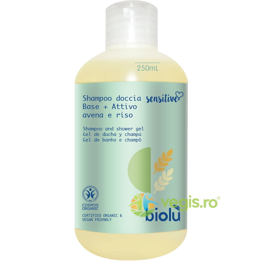 Oferte la Gel de Dus si Sampon Sensitive Bio 250ml