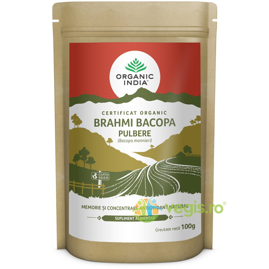 Oferte la Brahmi Bacopa Pulbere Ecologica/Bio 100g