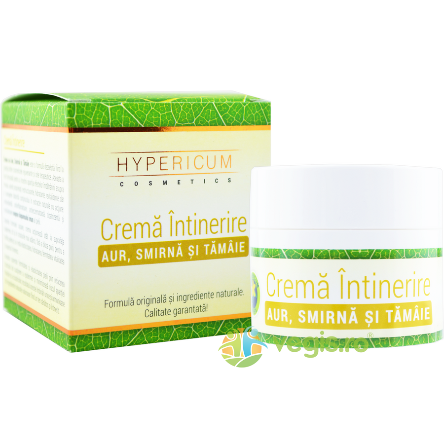 Oferte la Crema de Intinerire cu Aur, Smirna si Tamaie 40ml