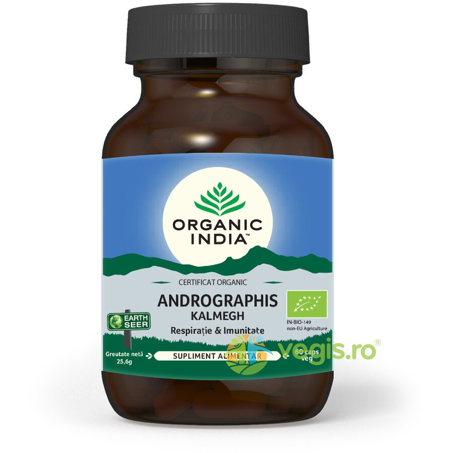 Oferte la Andrographis Ecologic/Bio 60cps vegetale