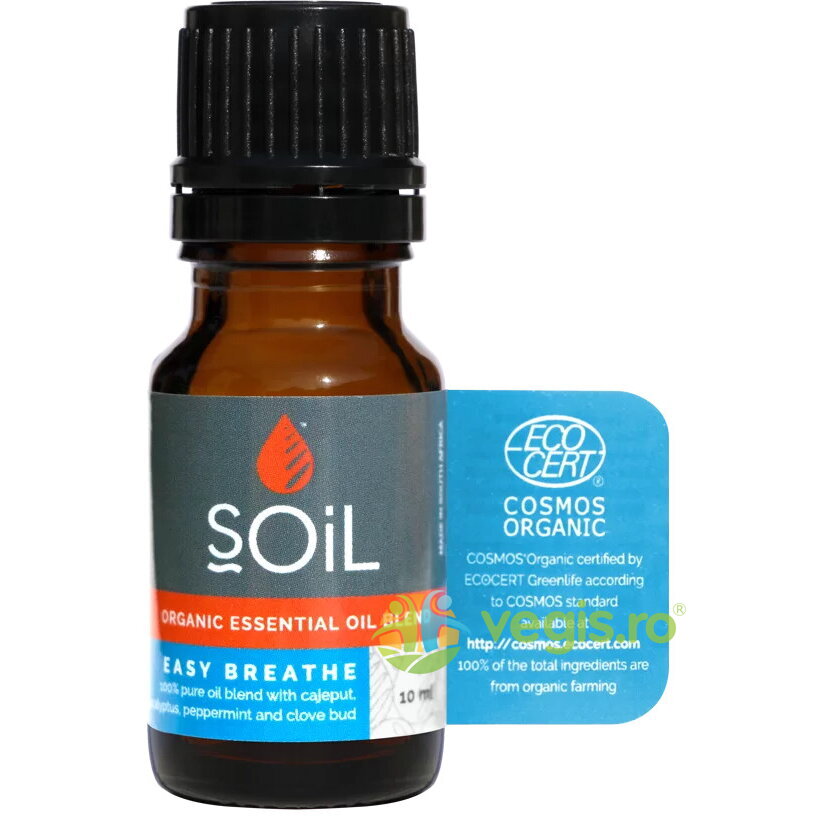 Oferte la Respiratie Usoara - Amestec de Uleiuri Esentiale Ecologic/Bio 10ml