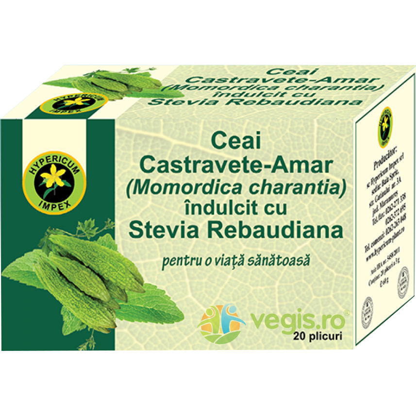 Oferte la Ceai Momordica cu Stevia Rebaudiana 20dz