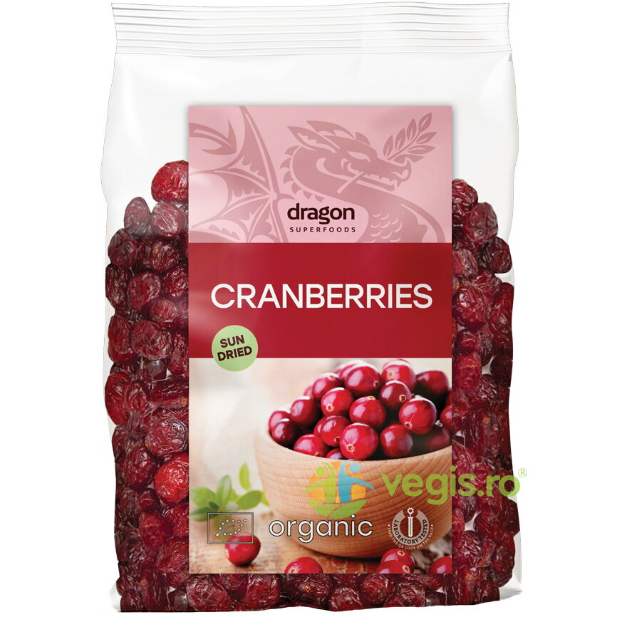 Oferte la Merisoare Uscate Raw Ecologice/Bio 100g