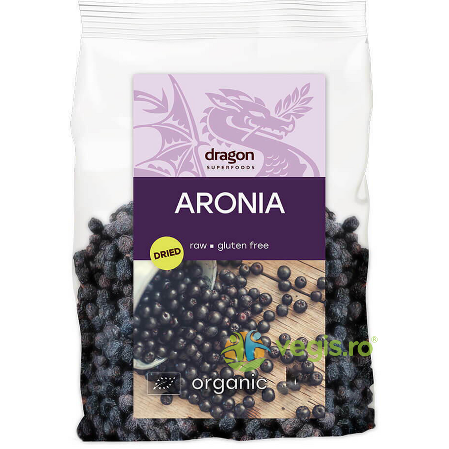 Oferte la Fructe de Aronia Uscate Raw Ecologice/Bio 150g