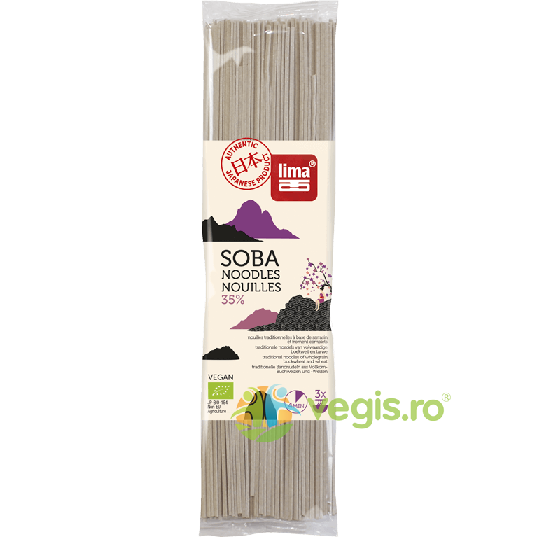 Oferte la Taitei Japonezi Soba 35% Ecologici/Bio 250g