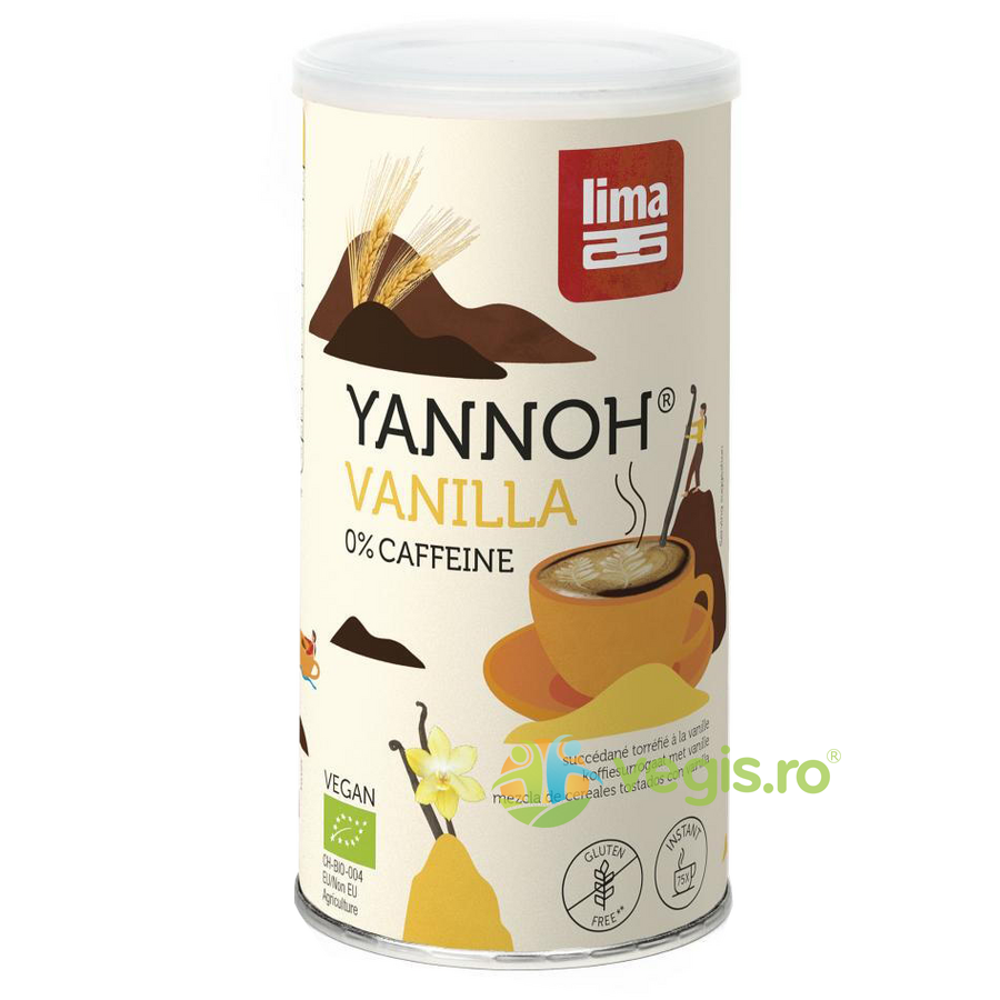 Oferte la Bautura din Cereale Yannoh Instant cu Vanilie Ecologica/Bio 150g