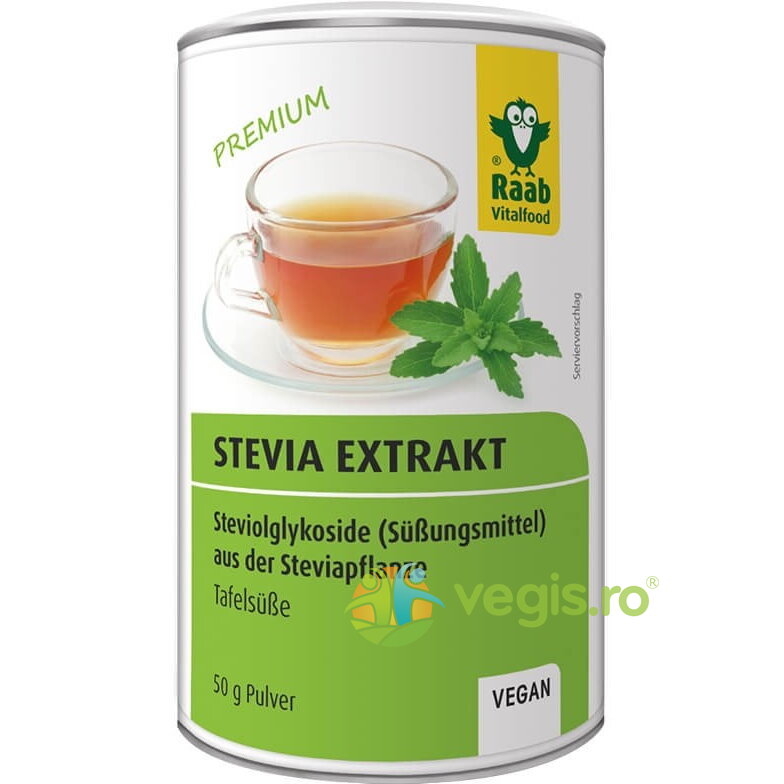 Oferte la Stevia Pulbere Extract Solubil 50g