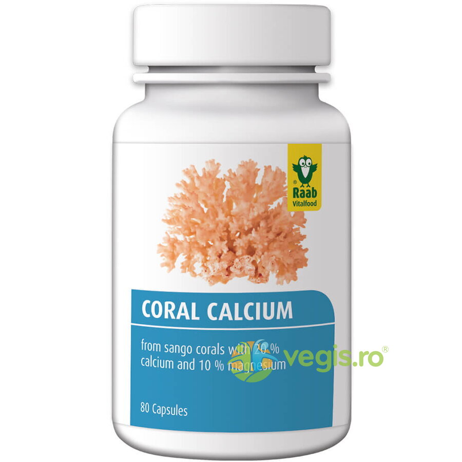 Oferte la Calciu Coral 600mg 80cps