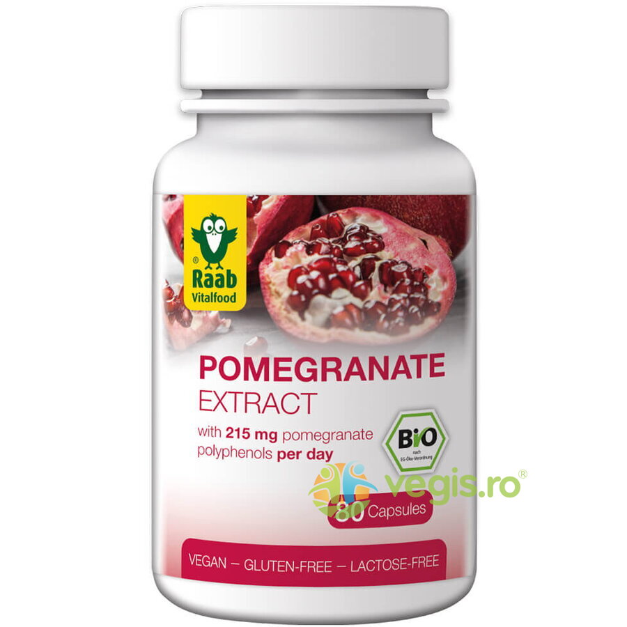 Oferte la Rodie Extract Ecologic/Bio 530mg 80cps