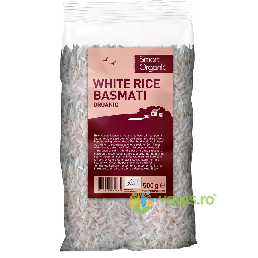 Oferte la Orez Basmati Alb Ecologic/Bio 500g
