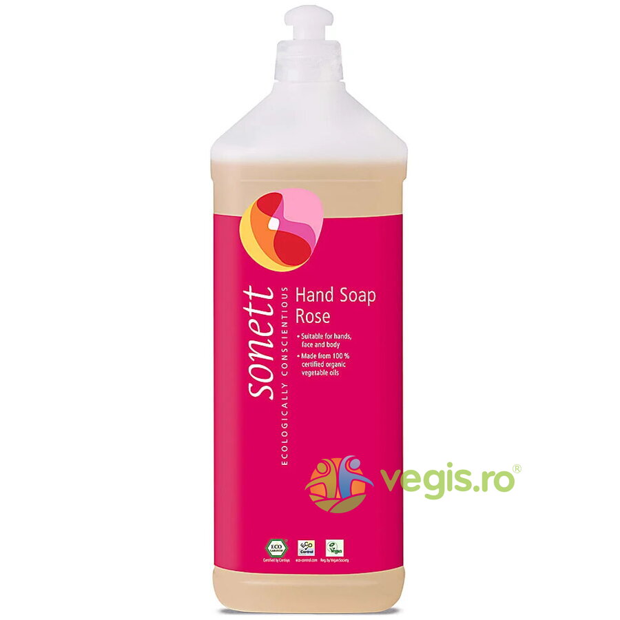 Oferte la Sapun Lichid cu Trandafiri Bio 1L