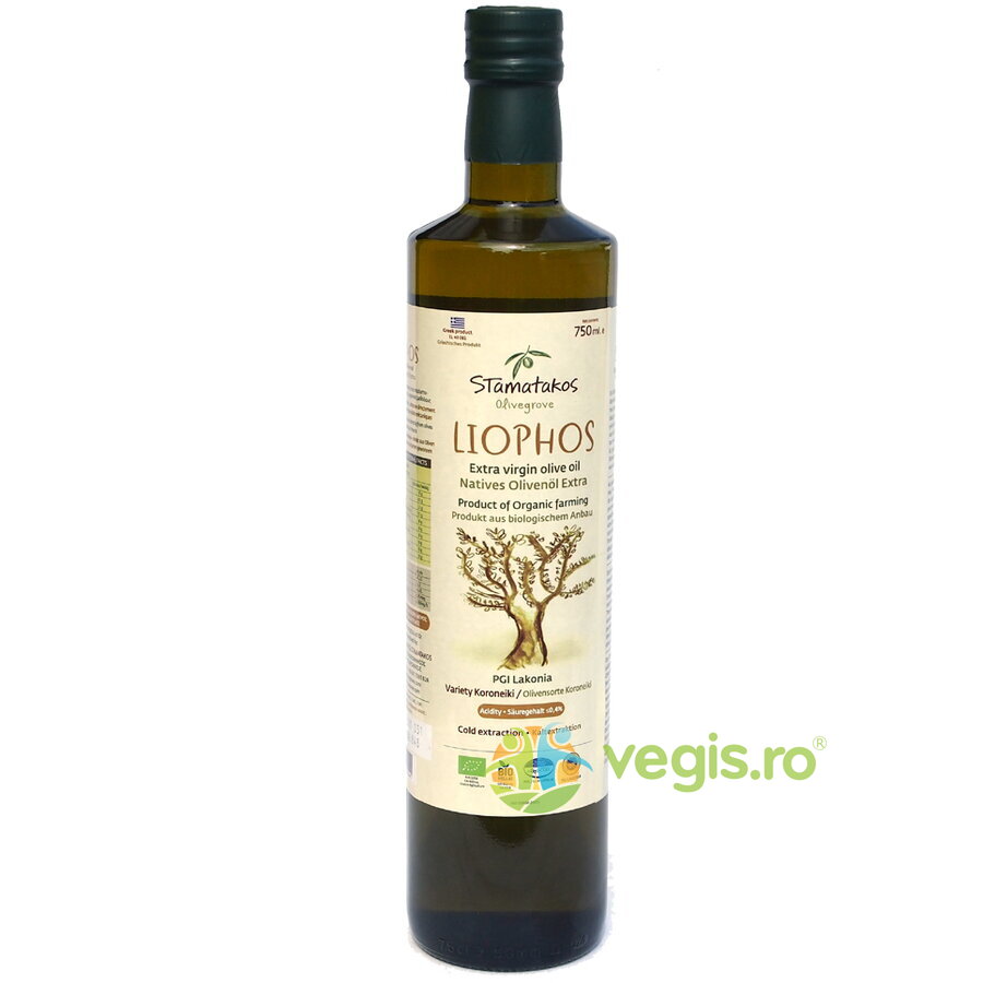 Oferte la Ulei de Masline Extravirgin Liophos Ecologic/Bio 750ml