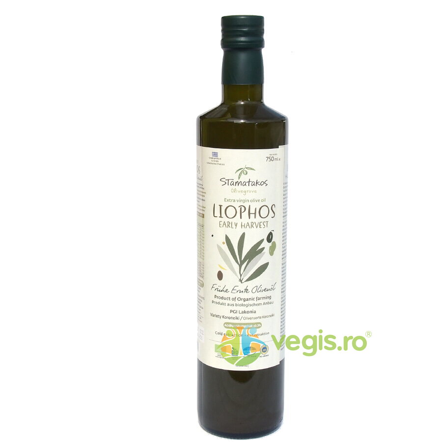 Oferte la Ulei de Masline Extravirgin Liophos Early Harvest Ecologic/Bio 750ml