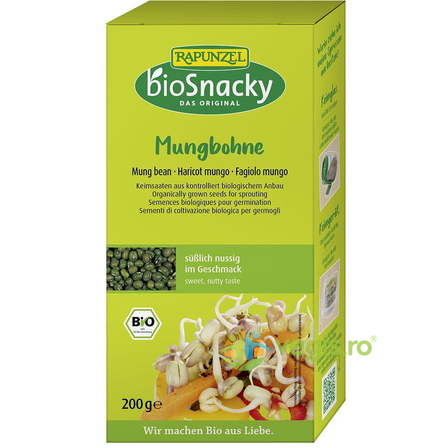 Oferte la Seminte de Fasole Mung pentru Germinat Ecologice/Bio 200g