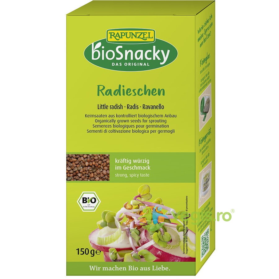 Oferte la Seminte de Ridiche pentru Germinat Ecologice/Bio 150g