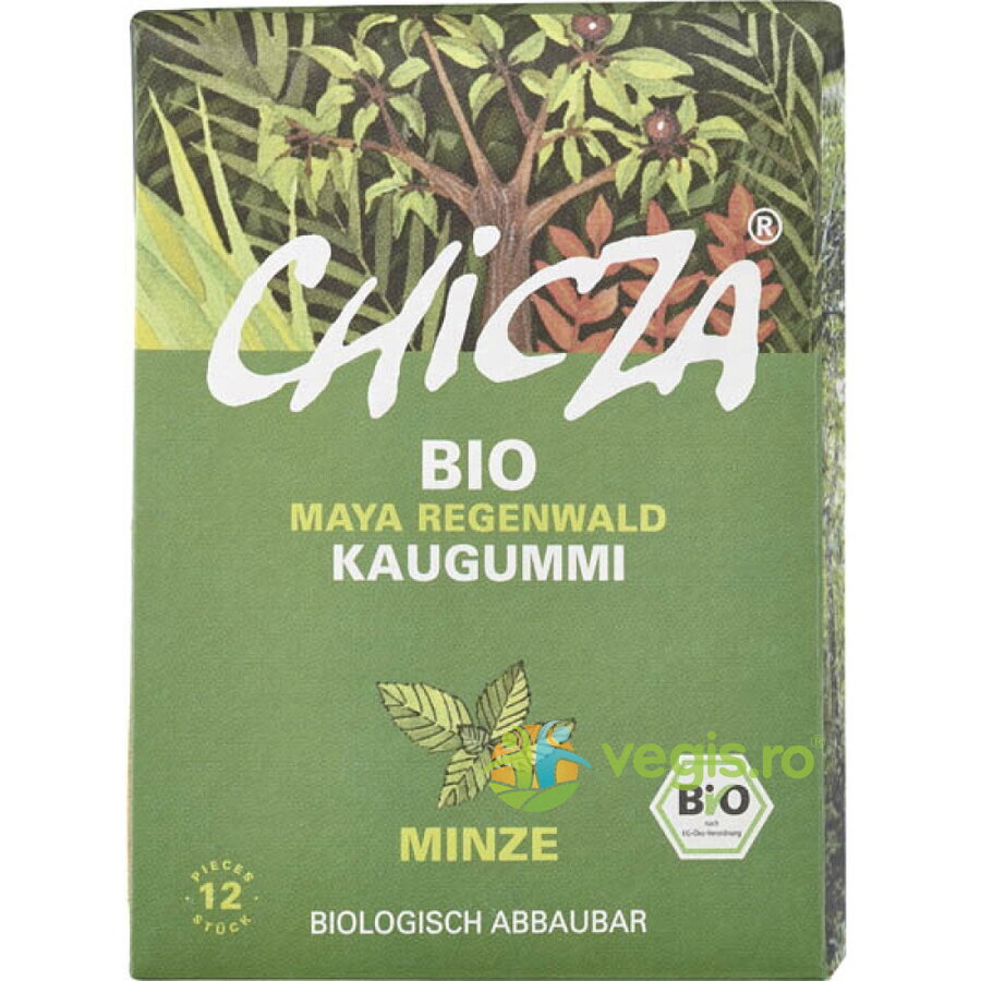 Oferte la Guma de Mestecat cu Menta Ecologica/Bio 30g