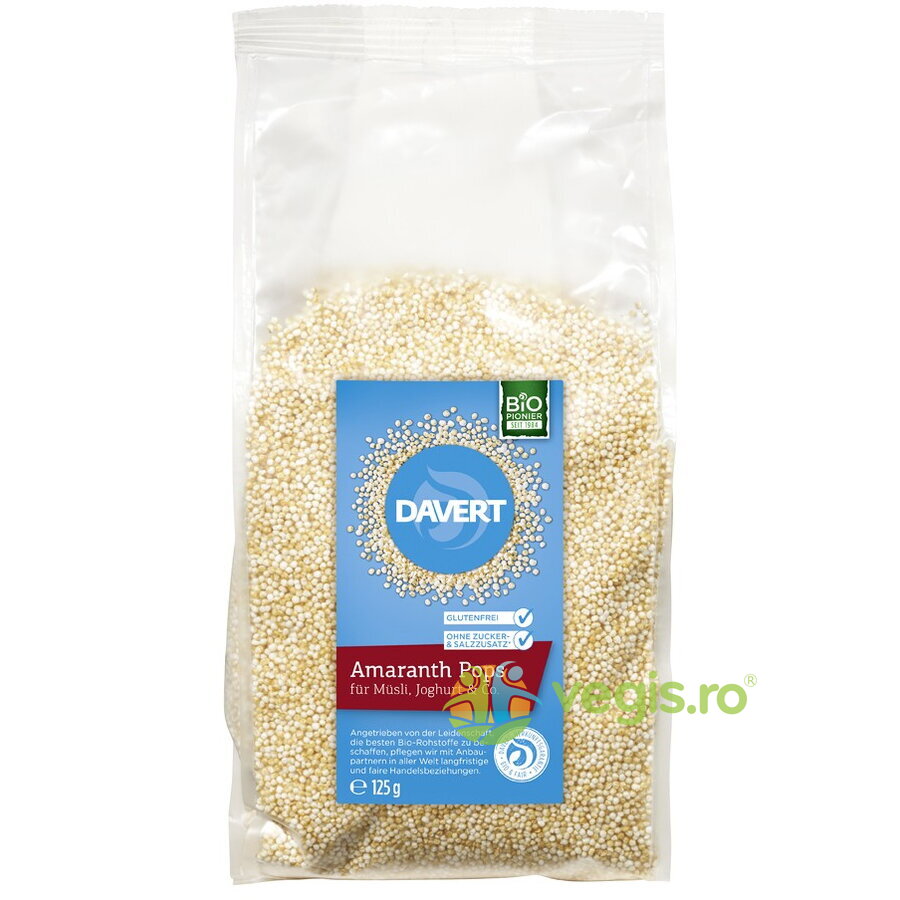 Oferte la Amarant Expandat fara Gluten Ecologic/Bio 125g
