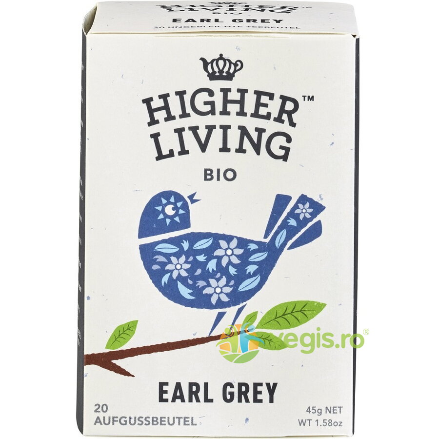 Oferte la Ceai Negru Earl Grey Ecologic/Bio 20 plicuri