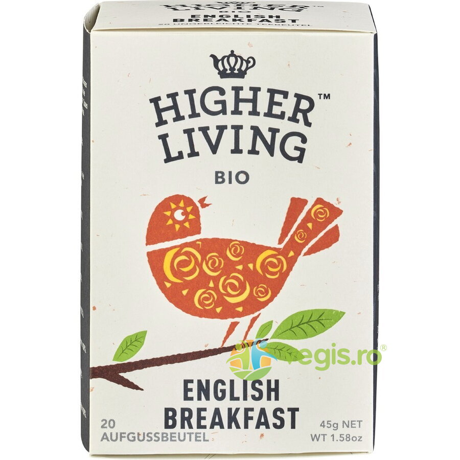 Oferte la Ceai English Breakfast Ecologic/Bio 20 plicuri