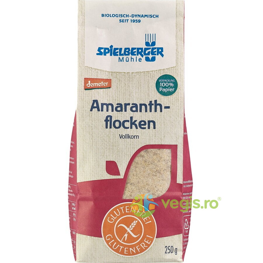 Oferte la Fulgi de Amarant Integrali fara Gluten Demeter Ecologici/Bio 250g