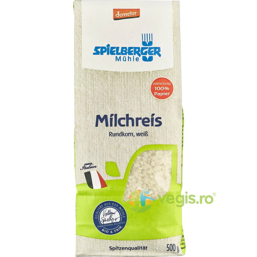 Oferte la Orez Alb pentru Lapte Demeter Ecologic/Bio 500g
