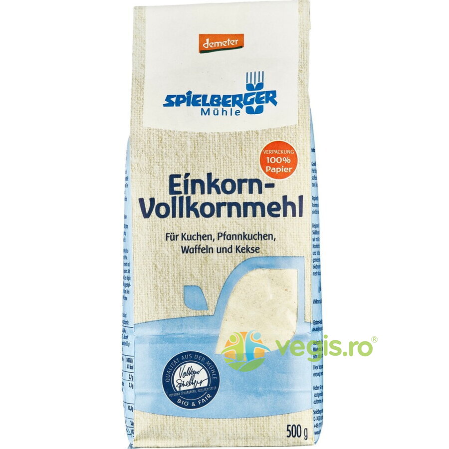 Oferte la Faina Integrala de Einkorn Demeter Ecologic/Bio 500g