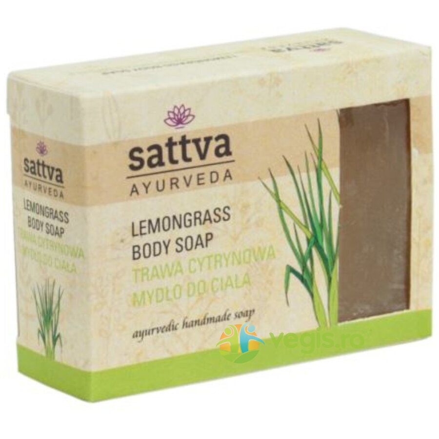 Oferte la Sapun Ayurvedic cu Glicerina si Lemongrass 125g