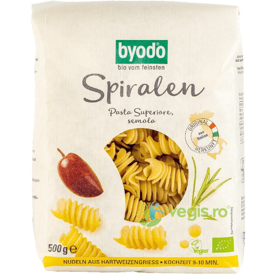 Oferte la Spirale Semola Ecologice/Bio 500g